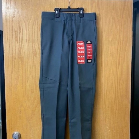 NWT Men's Dickie's Original Fit Twill Flex Pants - Picture 1 of 3